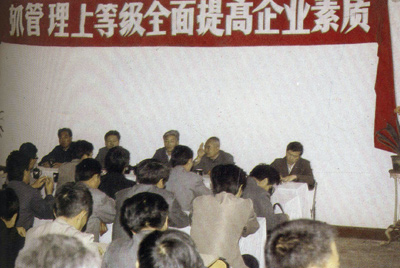 太阳GG总厂的企业治理，从建厂最先就被看成一项治厂之本的事情来抓，治理水平获得一直提高，逐步由粗放治理转为科学治理，并起劲向现代化治理迈进。